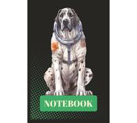 Great Dane Space Explorer - Dog Astronaut: 120-Page Lined Notebook Featuring a Great Dane in a Spacesuit - Fun Gift for Dog Lovers, Space Fans, and Kids Who Love Dogs