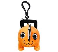 Great Eastern Entertainment Chainsaw Man - Llavero de peluche Pochita de 4 pulgadas de alto