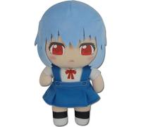 Great Eastern Entertainment Evangelion Nueva Película - Peluche Rei Ayanami de 8 pulgadas de alto