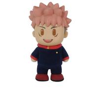 Great Eastern Entertainment Jujutsu Kaisen - Yuji Itadori (Happy) FigureKey Peluche de 4.5 pulgadas de alto