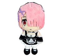 Great Eastern Entertainment Re Zero- Ram Peluche 8" H