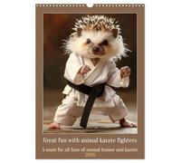 Great fun with animal karate fighters (Wall Calendar 2026 DIN A3 portrait), CALVENDO 12 Month Wall Calendar: A must for all fans of animal humor and karate