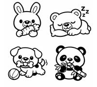 Great gift for kids who enjoy cute and fun coloring books