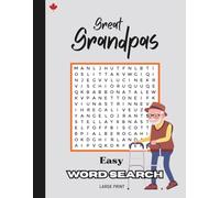 Great Grandpas Easy Word Search Book: 40 Easy Word Searches With Pictures
