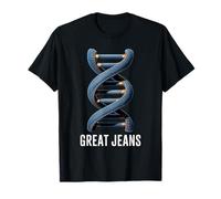 Great Jeans Funny Genes Juego de Palabras ADN Ciencia Helix Biología Humor Camiseta