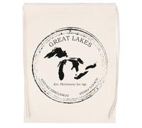 Great Lakes Logo - Always Fresh, Sometimes Frozen Bolsa De Gimnasio Con Cordón Beige Unisex Drawstring Bag Gym