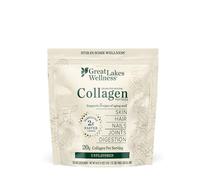 Great Lakes Wellness Polvo de péptidos de colágeno, apoya la piel, el cabello, las uñas, las articulaciones y la digestión, hidrolizado, disolución rápida, sin OMG, Keto y Kosher, proteína de colágeno