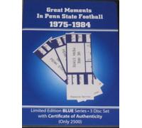 Great Moments in Penn State Football 1975-1984 Limited Edition 4 Disc Set