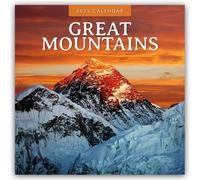 Great Mountains 2025 Square Wall Calendar