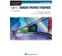 Great movie themes: instrumental p-a clarinet clarinette +enregistrements online: Instrumental Play-Along (Hal Leonard Instrumental Play Along)