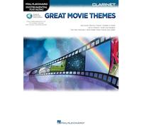 Grandes temas de cine – Instrumental Play-Along clarinete + grabaciones online – Hal Leonard