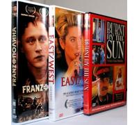 GREAT MOVIES ABOUT STALIN 'S EPOCH [ BURNT BY THE SUN / EAST-WEST / FRANZ & POLINA ][SET OF 3 DVD][ALL REGION/ENGLISH SUBTITLES] by Nikita Mikhalkov