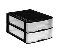 GREAT PLASTIC L/2 CAJ. STYLO 355x265x180 Negro, Plastico, Neutro, pequeño, 12 Set