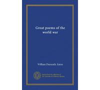 Great poems of the world war