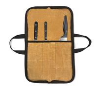 Great Present: Perfect for friends who love hiking or camping, this knives bag is a perfect present for birthdays, holidays, and outdoor picnics, ideal cooking students and life enthusiasts