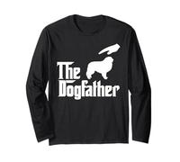 Great Pyrenees Dog Dad The Dogfather Funny Dogs Lovers Manga Larga