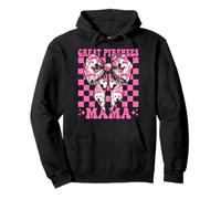 Great Pyrenees Mama Dog Mom Mom Mother's Day Coquette Bow Pink Sudadera con Capucha