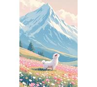 Great Pyrenees Puppy in Mountain Blank Notebook-Gift for friends, gift for dog lovers