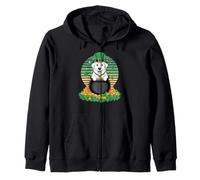 Great Pyrenees St Patricks Day Leprechaun Shamrock Sudadera con Capucha
