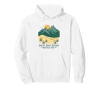 Great Sand Dune National Park Colorado CO Souvenir Hombres Mujeres Sudadera con Capucha