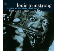 Great Satchmo Live/What a Wonderful World/Vinyle Couleur Myrtilles [Vinilo]