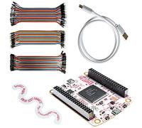 Great Scott Gadgets GreatFET One Bundle: periférico USB de alta velocidad, analizador lógico, depurador y placa de desarrollo. Hardware abierto Incluye GreatFET One, Wiggler y 120 cables de prototipos