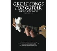 Great Songs For Guitar - Black Book. Partituras para Textos y Acordes