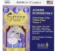 Great Songs of The Yiddish Stage, Vol. 3 by Joseph Rumshinsky (2006-11-21)