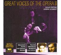 GREAT VOICES OF THE OPERA II: Patzak & Schmidt
