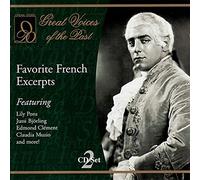 Great Voices of the Past: Favorite French Exc