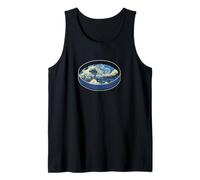 Great Wave and Starry Night Petri Dish Camiseta sin Mangas