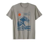 Great Wave Off Kanagawa Katsushika Hokusai Surfing Ocean Camiseta