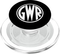 Great Western Railway Monogram British Steam Trains Railfan PopSockets PopGrip para MagSafe