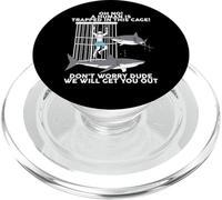 Great White Shark Ocean Biologists Largest Predator Fish PopSockets PopGrip para MagSafe