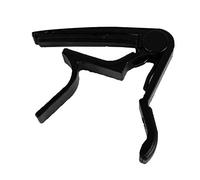 Greatangle Metal de aleación de Aluminio Universal Nueva cejilla de Guitarra Cambio rápido Abrazadera Clave acústica clásica cejilla de Guitarra Piezas Negro