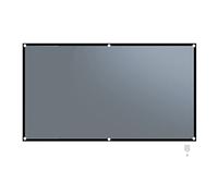 Greatangle-UK Cortina de luz de Metal Pantalla de proyección de Alta definición Pantalla de película portátil Plegable Proyector portátil Pantalla Gigante Gris 120 Pulgadas