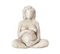 greatdaily Escultura de madre, estatua decorativa de embarazo de mujer, parto embarazada, estatua de resina, manualidades, adornos maternales, decoración del hogar, regalos para mamá