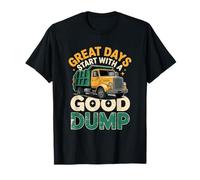 GreatDays Good Dump Camión de Basura Gestión de residuos Camiseta