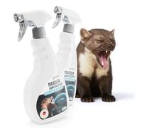 greate 2X Spray Anti-martas para Compartimento del Motor del Coche 500 ml - Protección inmediata y Duradera contra martas - Repelente Ratas Coche, aullentador de Animales para Coches