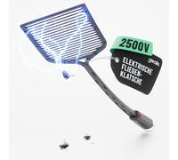 greate Raqueta Mosquitos Electrica con Pilas Incluidas | 2500V Raqueta Matamoscas Electrica