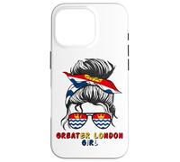 Greater London Girl Greater London Flag UK Carcasa para iPhone 16 Pro