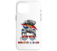 Greater London Girl Greater London Flag UK Carcasa para iPhone 16 Pro MAX