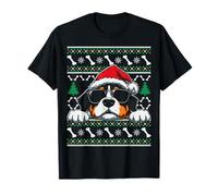 Greater Swiss Mountain Dog Navidad Holiday Pet Lover Camiseta