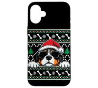 Greater Swiss Mountain Dog Navidad Holiday Pet Lover Carcasa para iPhone 16 Plus