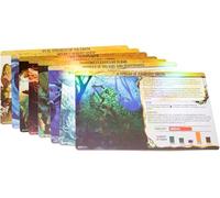 Greater Than Games Spirit Island: juego base - Paneles de aluminio | Accesorio de juego de mesa de estrategia cooperativa | Actualización de componentes premium