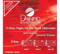 Greater Vision - O Holy Night / In the Bleak Midwinter [Accompaniment/Performance Track]