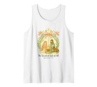 Greatest Gifts of All Nativity Matthew 1:21 Christmas Camiseta sin Mangas