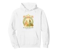 Greatest Gifts of All Nativity Matthew 1:21 Christmas Sudadera con Capucha