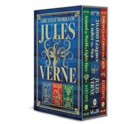 Greatest Works of Jules Verne: 20,000 Leagues Under the Sea, Journey to the Centre of the Earth, Around the World in Eighty Days (Deluxe Hardbound Edition Boxed Set)