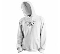 GREATFITS Camp Half-blood Long Island Sound - Sudadera con capucha unisex, blanco, S